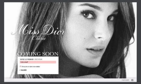 dior miss dior cherie natalie portman|who is in Dior commercial.